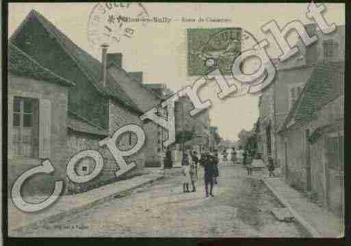 Ville de VALLONENSULLY Carte postale ancienne