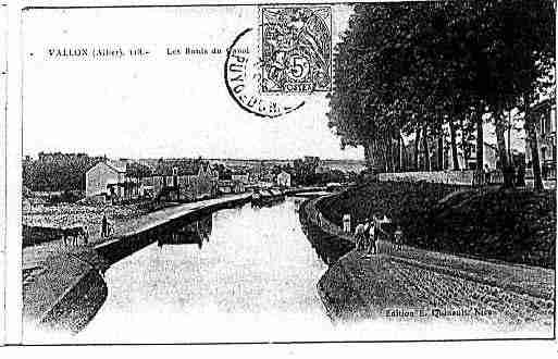 Ville de VALLONENSULLY Carte postale ancienne