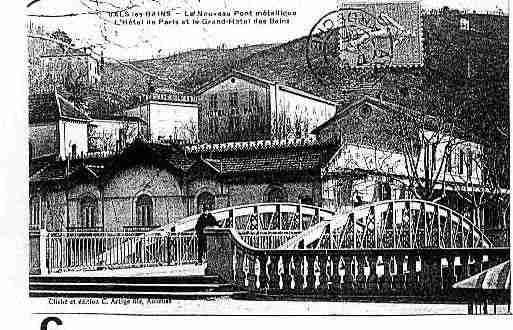Ville de VALSLESBAINS Carte postale ancienne Ville de VALSLESBAINS Carte postale ancienne