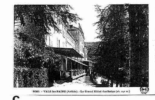 Ville de VALSLESBAINS Carte postale ancienne