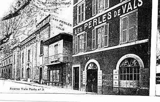 Ville de VALSLESBAINS Carte postale ancienne