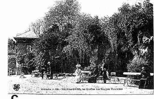 Ville de VALSLESBAINS Carte postale ancienne