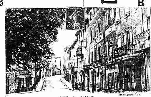 Ville de VANS(LES) Carte postale ancienne