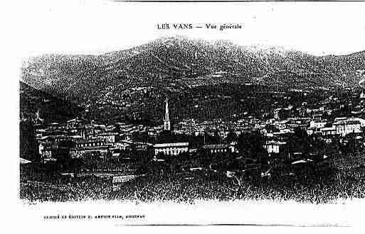 Ville de VANS(LES) Carte postale ancienne