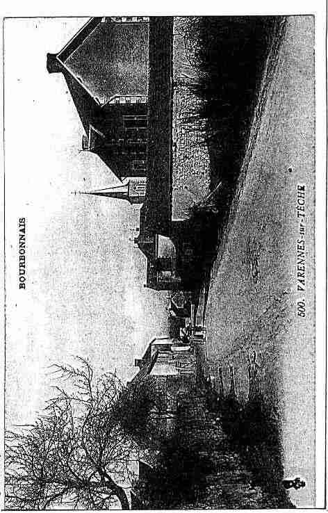 Ville de VARENNESSURTECHE Carte postale ancienne