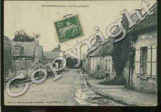 Ville de VAUDESSON Carte postale ancienne