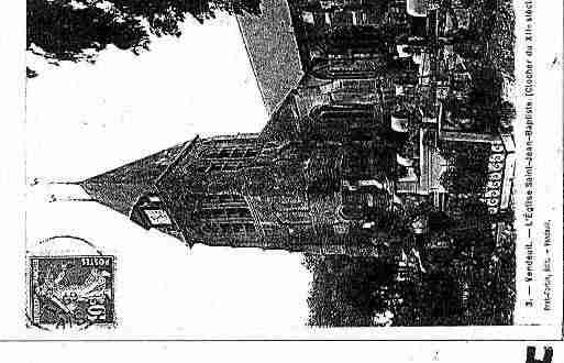Ville de VENDEUIL Carte postale ancienne