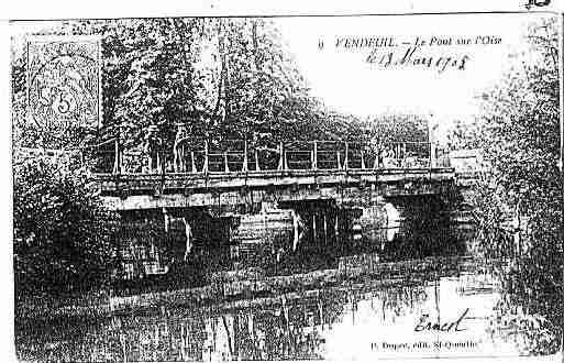 Ville de VENDEUIL Carte postale ancienne