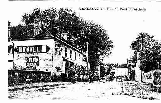 Ville de VENDEUVRESURBARSE Carte postale ancienne