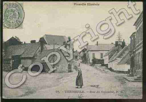 Ville de VENDHUILE Carte postale ancienne