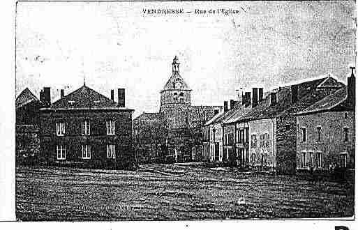 Ville de VENDRESSE Carte postale ancienne