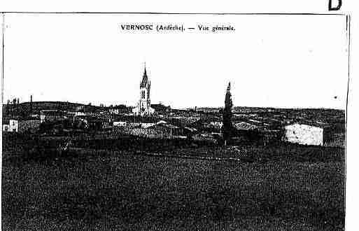 Ville de VERNOSCLESANNONAY Carte postale ancienne