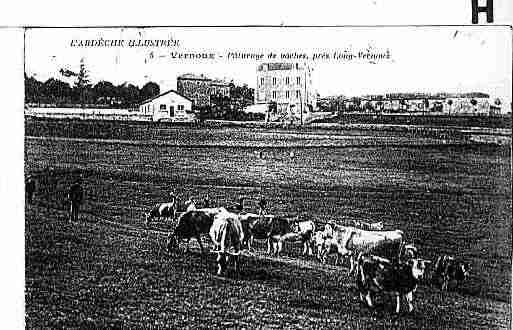 Ville de VERNOUXENVIVARAIS Carte postale ancienne Ville de VERNOUXENVIVARAIS Carte postale ancienne
