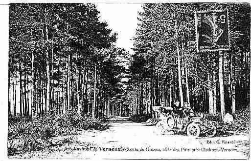 Ville de VERNOUXENVIVARAIS Carte postale ancienne