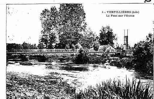 Ville de VERPILLIERESSUROURCE Carte postale ancienne