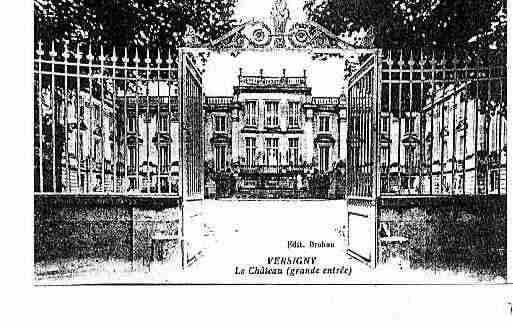 Ville de VERSIGNY Carte postale ancienne