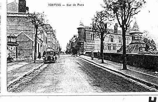 Ville de VERVINS Carte postale ancienne