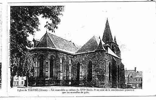 Ville de VERVINS Carte postale ancienne