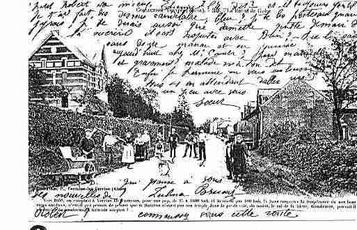 Ville de VERVINS Carte postale ancienne