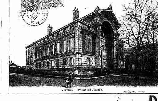 Ville de VERVINS Carte postale ancienne
