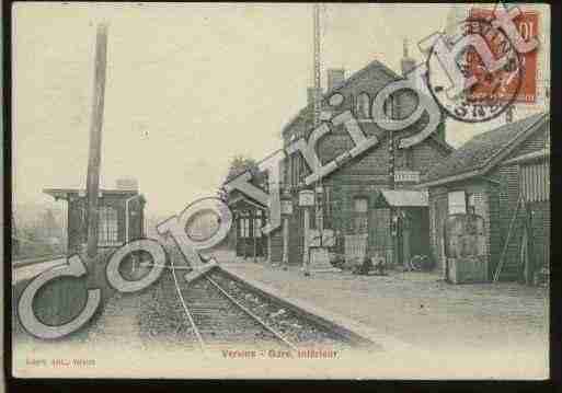 Ville de VERVINS Carte postale ancienne