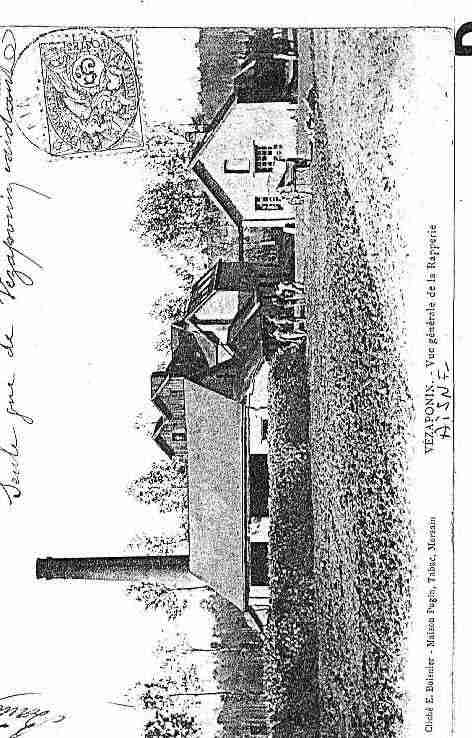 Ville de VEZAPONIN Carte postale ancienne