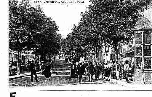 Ville de VICHY Carte postale ancienne