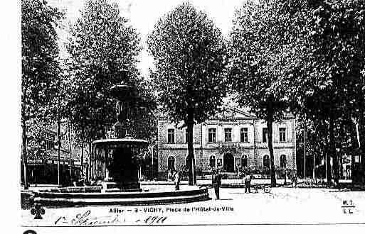 Ville de VICHY Carte postale ancienne
