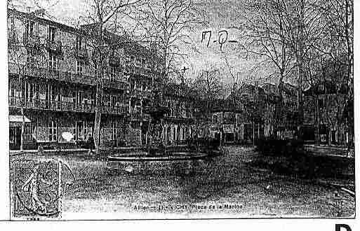 Ville de VICHY Carte postale ancienne