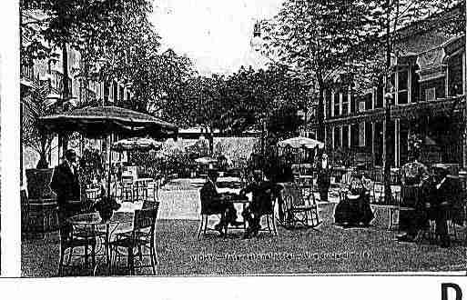 Ville de VICHY Carte postale ancienne