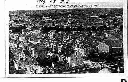 Ville de VICHY Carte postale ancienne