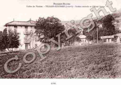 Ville de VILLARSCOLMARS Carte postale ancienne