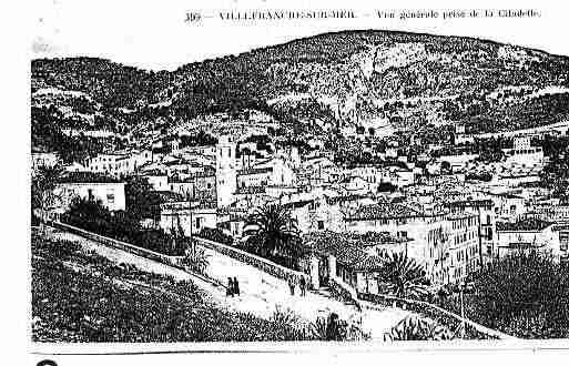 Ville de VILLEFRANCHESURMER Carte postale ancienne