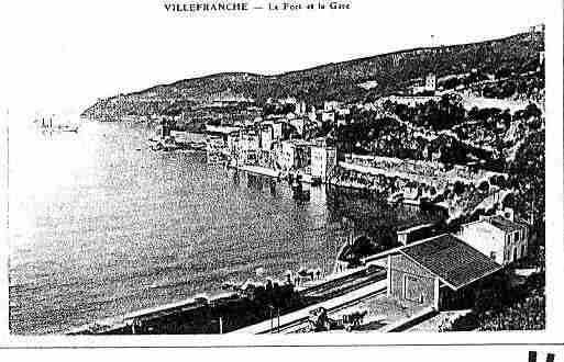 Ville de VILLEFRANCHESURMER Carte postale ancienne