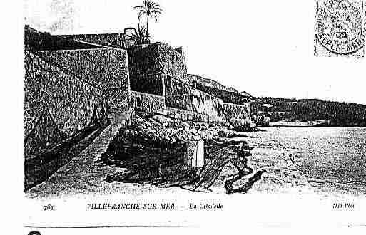 Ville de VILLEFRANCHESURMER Carte postale ancienne