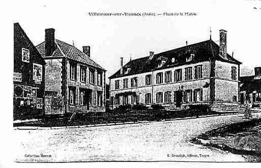 Ville de VILLEMAURSURVANNE Carte postale ancienne