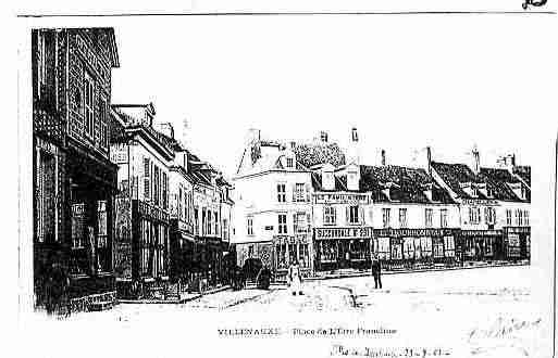 Ville de VILLENAUXELAGRANDE Carte postale ancienne