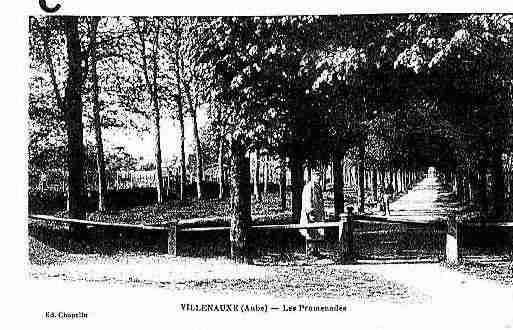 Ville de VILLENAUXELAGRANDE Carte postale ancienne