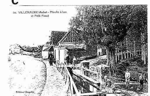 Ville de VILLENAUXELAGRANDE Carte postale ancienne