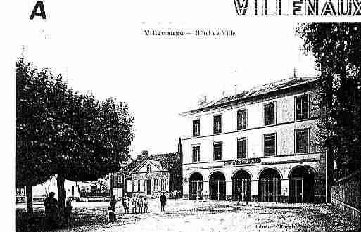 Ville de VILLENAUXELAGRANDE Carte postale ancienne