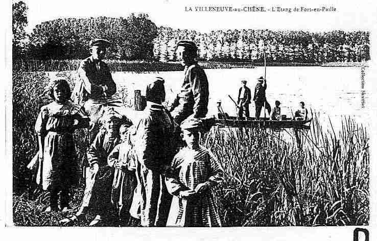 Ville de VILLENEUVEAUCHENE(LA) Carte postale ancienne Ville de VILLENEUVEAUCHENE(LA) Carte postale ancienne