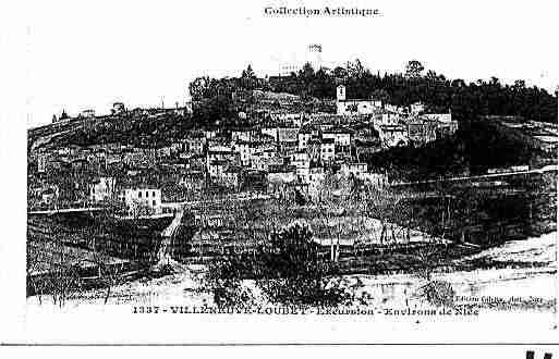 Ville de VILLENEUVELOUBET Carte postale ancienne