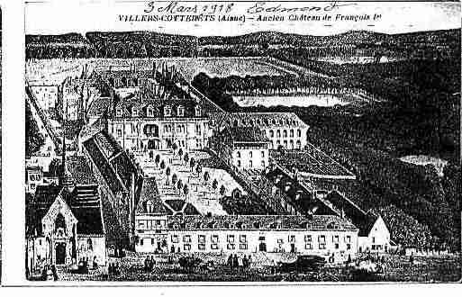 Ville de VILLERSCOTTERETS Carte postale ancienne  Ville de VILLERSCOTTERETS Carte postale ancienne