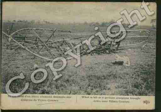 Ville de VILLERSCOTTERETS Carte postale ancienne