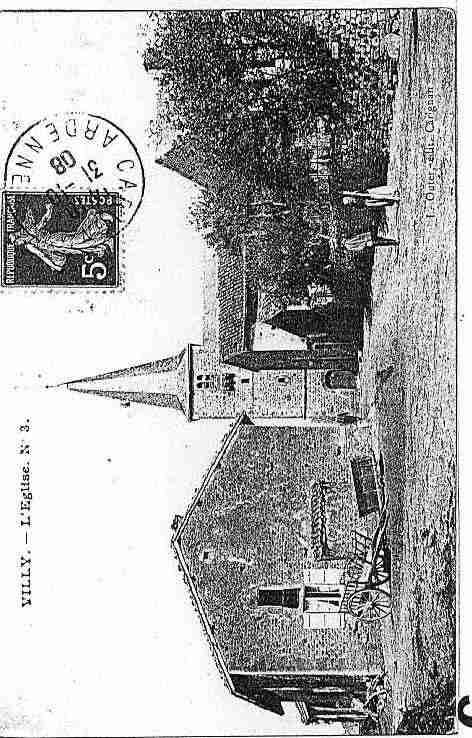 Ville de VILLY Carte postale ancienne