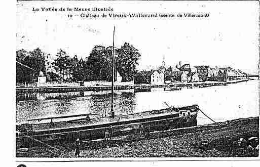 Ville de VIREUXWALLERAND Carte postale ancienne