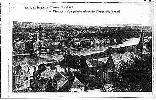 Ville de VIREUXWALLERAND Carte postale ancienne