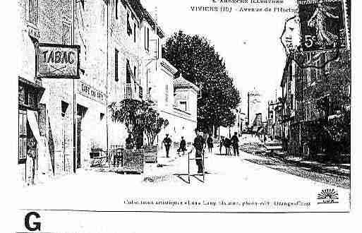 Ville de VIVIERS Carte postale ancienne