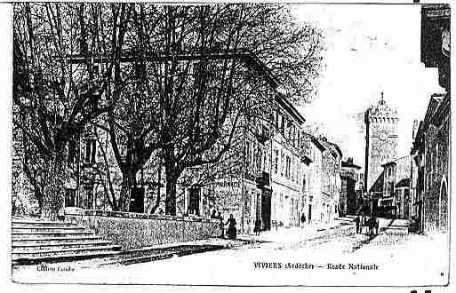 Ville de VIVIERS Carte postale ancienne