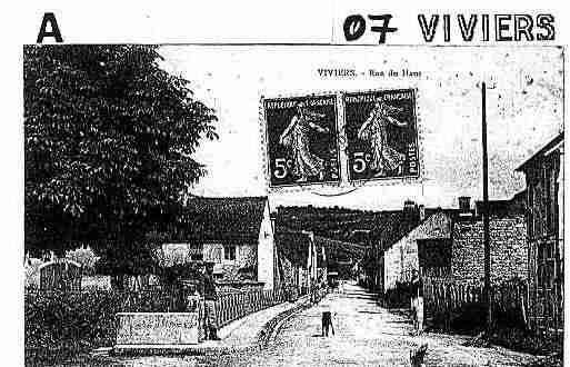 Ville de VIVIERS Carte postale ancienne